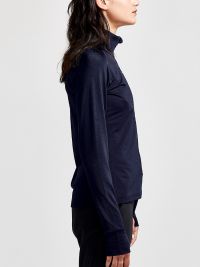 Midlayer Jacke Damen Dunkelblau